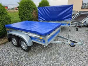 Remorca 750 kg VESTA 20 - 1 Ax , dimensiuni 200 x 130x 37cm — miniatura 5