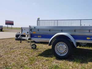 Remorca 750 kg VESTA 20 - 1 Ax , dimensiuni 200 x 130x 37cm — miniatura 6