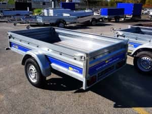 Remorca 750 kg VESTA 20 - 1 Ax , dimensiuni 200 x 130x 37cm — miniatura 10