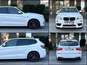 BMW X3 ALB M Paket f25 20d xDrive Automat Apple Carplay/ Android Auto, Panoramic, Navigatie mare, Piele, Camere, Audio HIFI, Carlig, Packet — miniatura 5