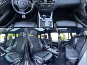 BMW X3 ALB M Paket f25 20d xDrive Automat Apple Carplay/ Android Auto, Panoramic, Navigatie mare, Piele, Camere, Audio HIFI, Carlig, Packet — miniatura 6