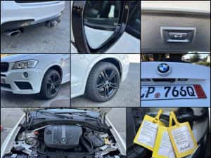BMW X3 ALB M Paket f25 20d xDrive Automat Apple Carplay/ Android Auto, Panoramic, Navigatie mare, Piele, Camere, Audio HIFI, Carlig, Packet — miniatura 9