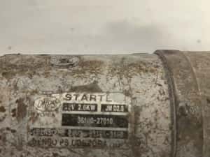 Electromotor Kia Sportage Je_, Km_ 2004 - > 2.0Crdi 36100-27010 — miniatura 3