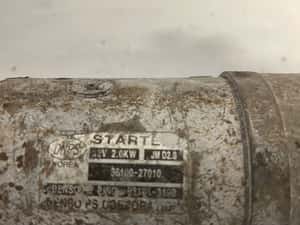 Electromotor Kia Sportage Je_, Km_ 2004 - > 2.0Crdi 36100-27010 — miniatura 9