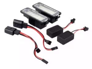 Lampa număr canbus VW Golf 4 5 6 EOS Seat Passat B6 Leon Scirocco polo — miniatura 2