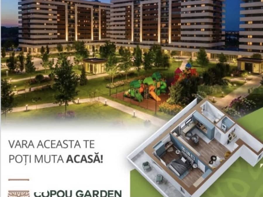 Apartament 3 camere, Iasi spre chirie Copou — fotografie 1 din 6