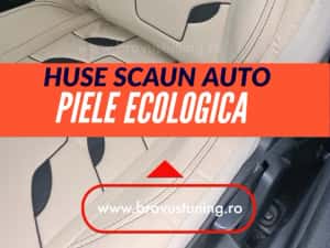 Huse scaun auto Piele Ecologica BP Premium Skoda,Opel,Audi,Mercedes et — miniatura 6