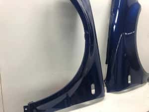 Aripa Fata Dreapta + Stanga VW Passat B5.5 An 2000-2004 LD5Q Albastru — miniatura 2