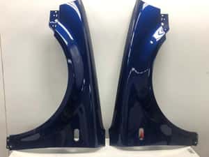 Aripa Fata Dreapta + Stanga VW Passat B5.5 An 2000-2004 LD5Q Albastru — miniatura 7
