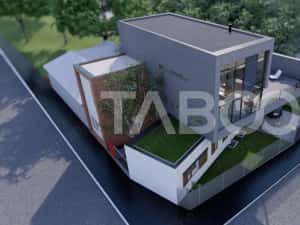 Casa individuala de vanzare cu terasa teren 320 mp zona Centrala Sibiu — miniatura 7