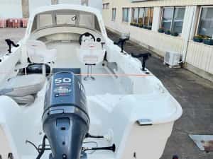 Barcă  2010  Smartliner  550/230 -Motor Yamaha- 50/60 cp-246 ore-2010 — miniatura 4