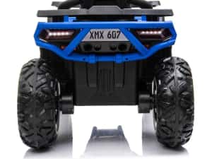 ATV electric pentru copii XMX 607 cu telecomanda Albastru, frecventa unica, roti EVA, Nr personalizat de inmatriculare! — miniatura 3
