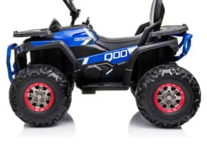 ATV electric pentru copii XMX 607 cu telecomanda Albastru, frecventa unica, roti EVA, Nr personalizat de inmatriculare! — miniatura 5