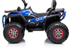 ATV electric pentru copii XMX 607 cu telecomanda Albastru, frecventa unica, roti EVA, Nr personalizat de inmatriculare! — miniatura 9