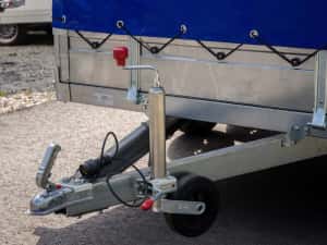 Remorca Repo 750 kg ,Apicola,Auto,cu prelata ,noua — miniatura 5