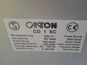 subwoofer amplificat 100w canton jbl bose — miniatura 7