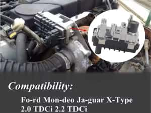 Actuator Turbina Motoras Electric Turbosuflanta Jaguar X-Type Ford 2.0 — miniatura 5