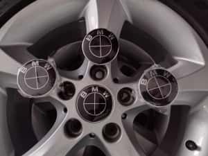 Capace Jante Aliaj  BMW - Capace Bmw 68 mm Albastru sau Negru — miniatura 8