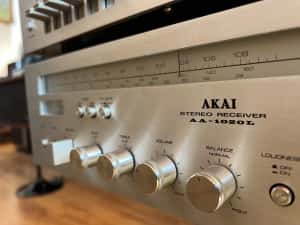 Receiver/Statie Akai AA-1020L si deck Akai CS-705D — miniatura 4