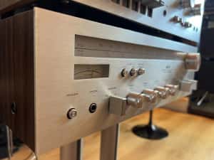 Receiver/Statie Akai AA-1020L si deck Akai CS-705D — miniatura 5