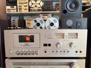 Receiver/Statie Akai AA-1020L si deck Akai CS-705D — miniatura 6