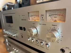 Receiver/Statie Akai AA-1020L si deck Akai CS-705D — miniatura 7