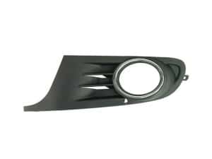 Grila bara Vw Golf 6 (5k) 10.2008-2016, Fata partea Stanga, Marca Retov, cu gaura pentru proiector, cu inel cromat, 5K0854661RYP