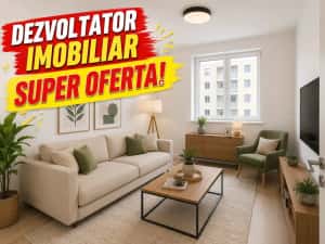 Apartament 1 camera-Decomandat