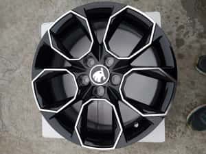 Vand jante de aliaj pentru skoda desing rs pe 17 negru polis