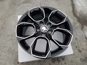 Vand jante de aliaj pentru skoda desing rs pe 17 negru polis — miniatura 2