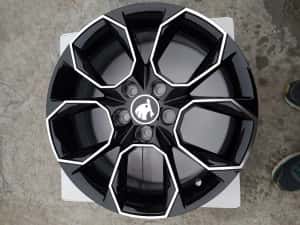 Vand jante de aliaj pentru skoda desing rs pe 17 negru polis — miniatura 5