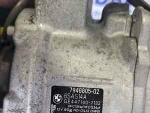Compresor clima BMW X3 G01 G02 20d 2021 cod piesa 6SAS14A — miniatura 2