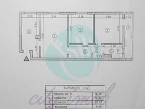 3 camere Piața Iancului – 50 m metrou, etaj superior, luminos — miniatura 5