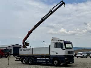 MAN TGA 26.360 camion cu macara 15m 2003