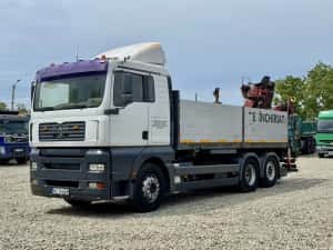 MAN TGA 26.360 camion cu macara 15m 2003 — miniatura 9