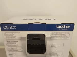 Brother QL-800 nou, sigilat, 475 lei – imprimantă etichete USB, rapidă, compactă — miniatura 6