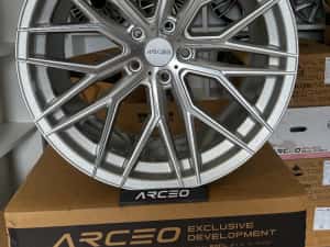Jante noi Arceo Valencia 5x112 R18 pentru Mercedes Bmw Audi Volkswagen — miniatura 7