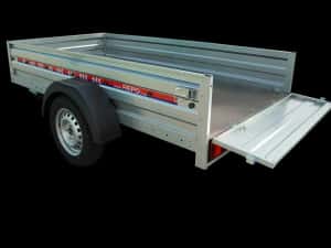 Remorca REPO RRS 750 Kg, noua — miniatura 2