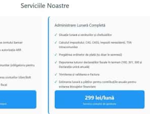 PFA Uber/Bolt – Contabilitate Infiintare  E-FACTURA Declaratia Unica — miniatura 2