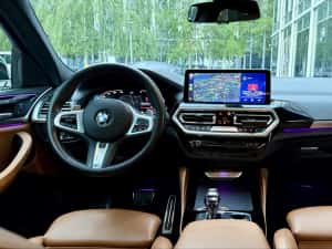 BMW X4 Facelift M Sport | Mild Hybrid | Nardo Grey | Coniac | 360° — miniatura 5