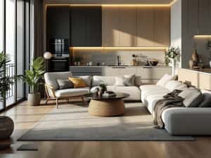 Apartament cu 2 camere de vanzare, modern, incalzire in pardoseala — miniatura 3