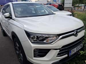 SsangYong Korando SUV, 2.256 km, transmisie automată, 5 uși, alb