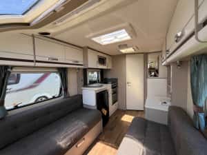 Rulota Swift Sterling Eccles 442 Sport 2014 Cabina dus Alko ATC Centrala Truma Comb 4 Acumulator usoara 1244mma — miniatura 3