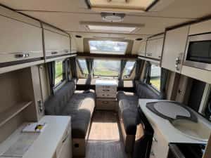Rulota Swift Sterling Eccles 442 Sport 2014 Cabina dus Alko ATC Centrala Truma Comb 4 Acumulator usoara 1244mma — miniatura 4