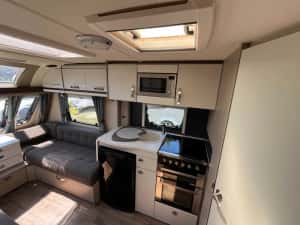 Rulota Swift Sterling Eccles 442 Sport 2014 Cabina dus Alko ATC Centrala Truma Comb 4 Acumulator usoara 1244mma — miniatura 5