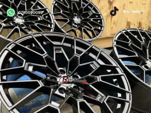 Jante BMW20 R20 BMW G30 G31 G11 G12 G05 G06 X3 X4 Model ///M Dark Black G20 G01 Gloss Black — miniatura 6