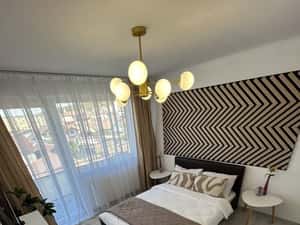 Apartament 3 camere complet mobilat si utilat la cheie
