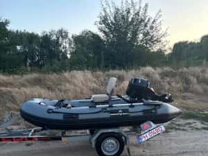Vând barcă Kompas Boat KBF 320 (2025) și motor MERCURY 9.9  MH EFI (2026)