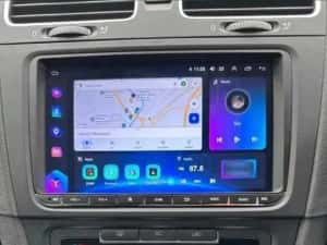 2GB/64GB Navigatie Skoda Octavia VW Golf 6 5 Passat B6 B7 Polo Carplay — miniatura 8