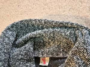 Rochie tricotată cu croială evazată și guler înalt, marimea XXL — miniatura 4